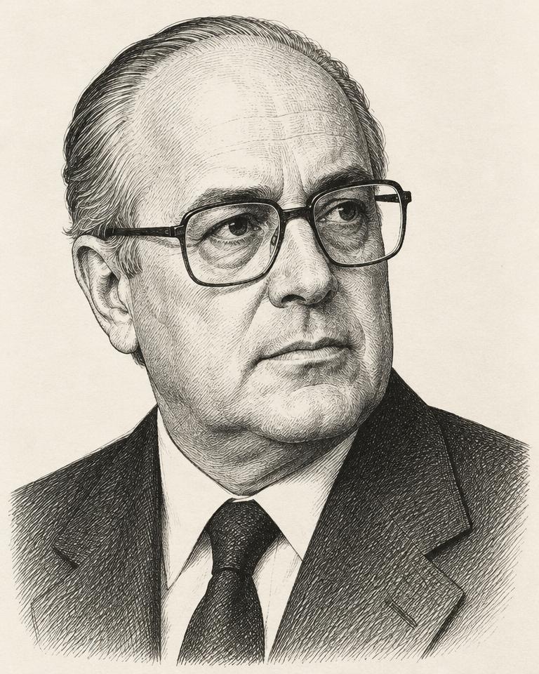 Retrato editorial de Leopoldo Calvo-Sotelo
