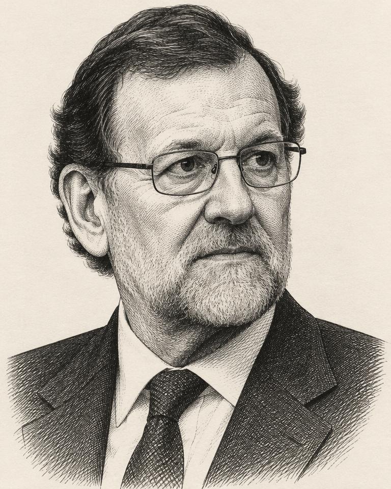 Retrato editorial de Mariano Rajoy